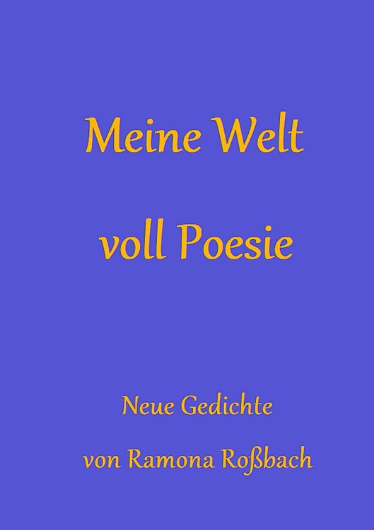 Produktbild: Meine Welt voll Poesie