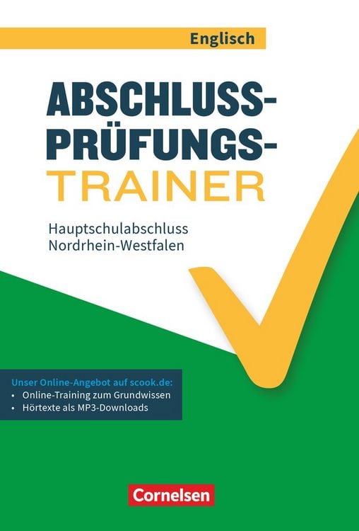 Produktbild: Abschlusspr&uuml;fungstrainer Englisch - Nordrhein-Westfalen - 10. Schuljahr