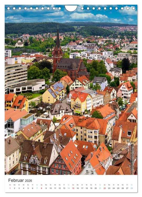 Produktbild: Heidenheim und Umgebung (Wandkalender 2026 DIN A4 hoch), CALVENDO Monatskalender