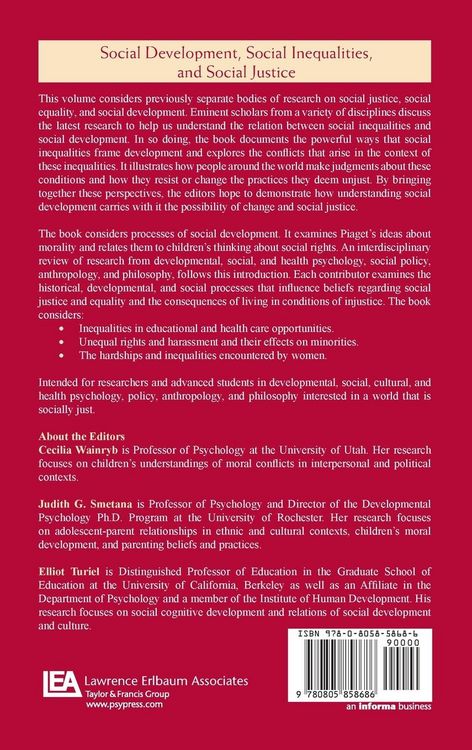 Produktbild: Social Development, Social Inequalities, and Social Justice