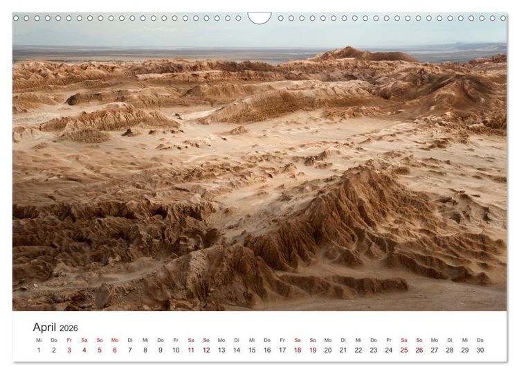Produktbild: Die Farben der Anden - Argentinien und Chile (Wandkalender 2026 DIN A3 quer), CALVENDO Monatskalender