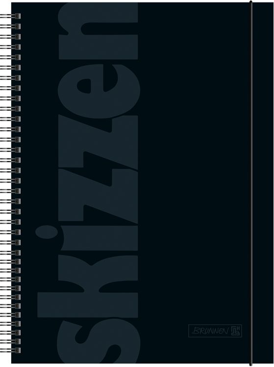 Produktbild: Brunnen Skizzenbuch A4 48 Blatt