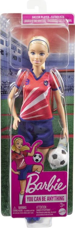 Produktbild: Barbie - Barbie Fußballspielerin-Puppe