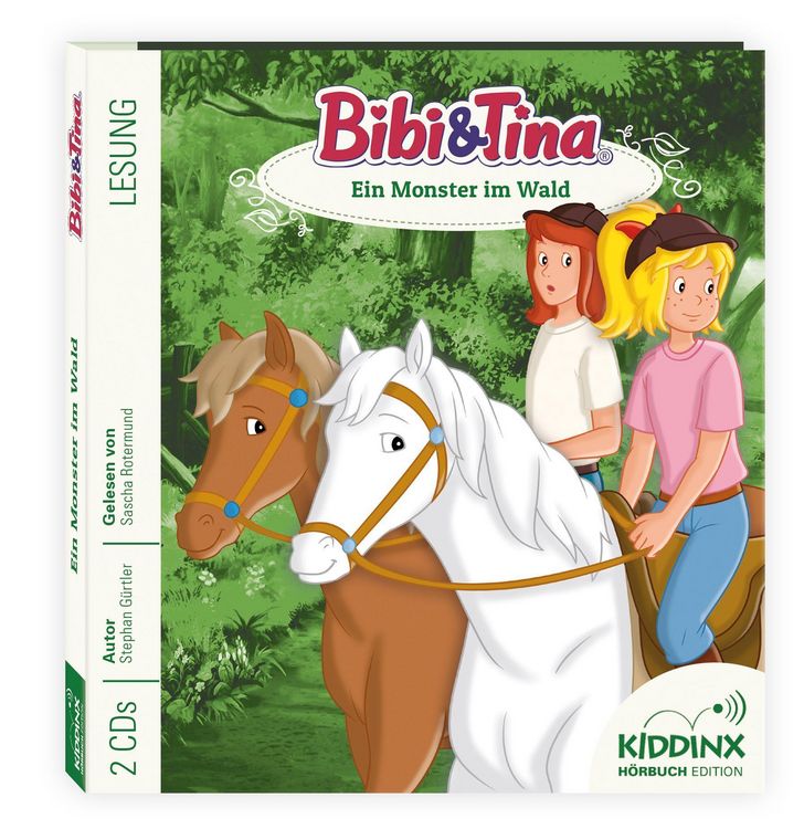 Produktbild: G&uuml;rtler, S: Bibi & Tina - Ein Monster im Wald / 2 CDs