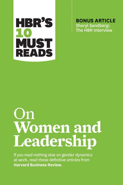 Produktbild: HBR's 10 Must Reads on Women and Leadership (with bonus article "Sheryl Sandberg: The HBR Interview")