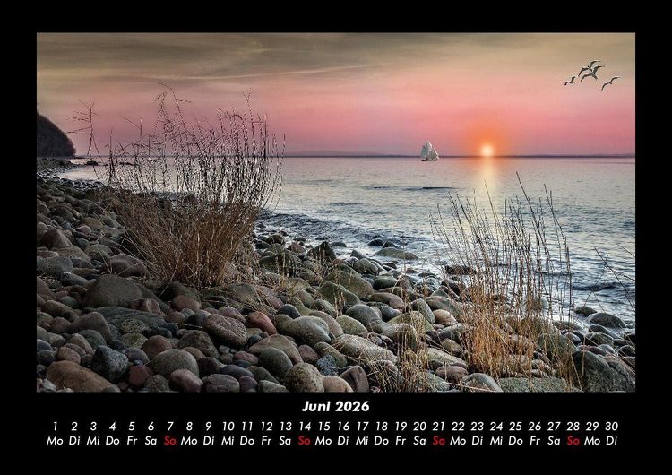 Produktbild: Sonnenunterg&auml;nge 2026 Fotokalender DIN A3