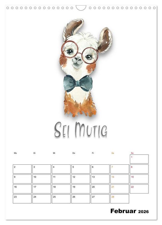 Produktbild: Bleib cool - Gute-Laune-Kalender (Wandkalender 2026 DIN A3 hoch), CALVENDO Monatskalender