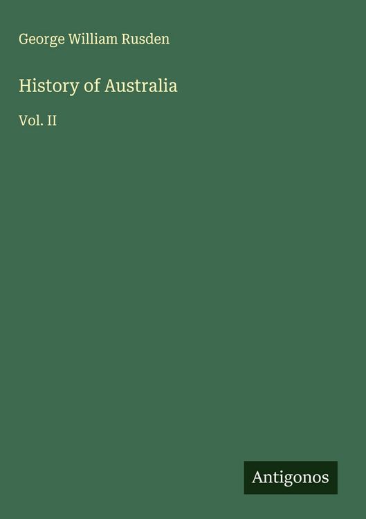 Produktbild: History of Australia