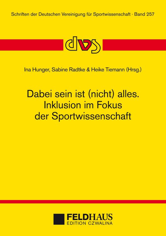 Produktbild: Dabei sein ist (nicht) alles. Inklusion im Fokus der Sportwissenschaft