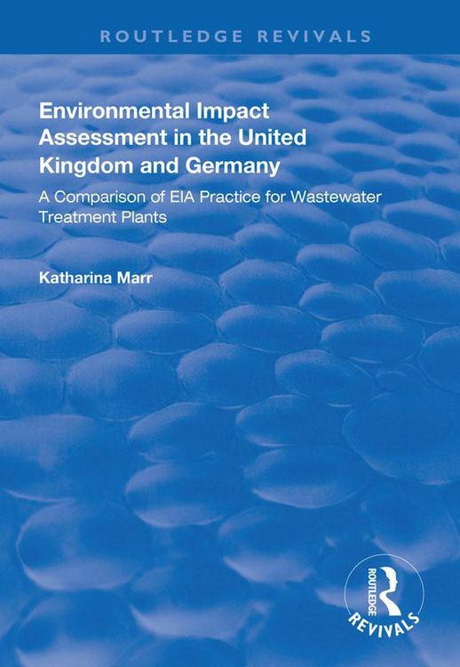 Produktbild: Environmental Impact Assessment in the United Kingdom and Germany