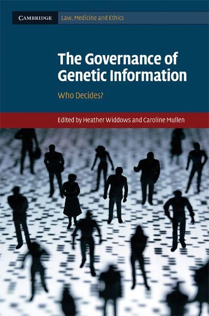 Produktbild: The Governance of Genetic Information
