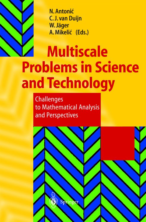 Produktbild: Multiscale Problems in Science and Technology