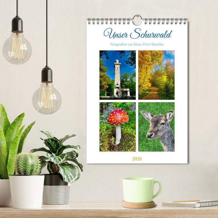 Produktbild: Unser Schurwald (Wandkalender 2026 DIN A4 hoch), CALVENDO Monatskalender