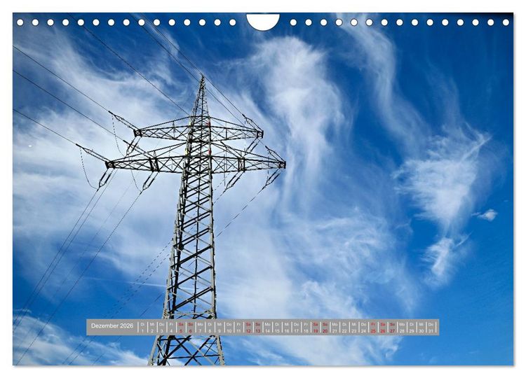 Produktbild: Knisternde Spannnung (Wandkalender 2026 DIN A4 quer), CALVENDO Monatskalender