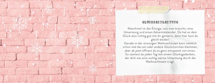 Der geile Scheiß vom Glücklichsein – Adventskalender