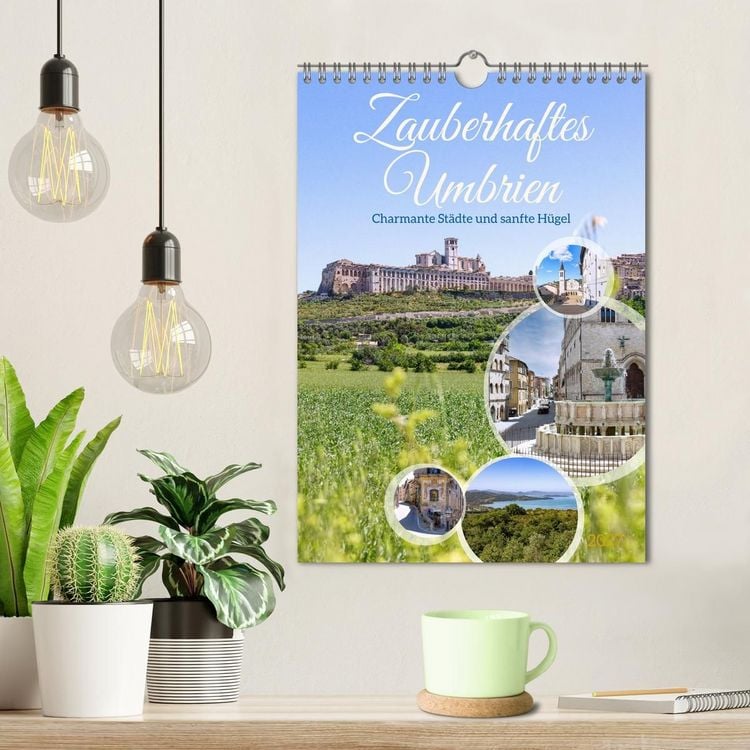 Produktbild: Zauberhaftes Umbrien. Charmante St&auml;dte und sanfte H&uuml;gel (Wandkalender 2027 DIN A4 hoch), CALVENDO Monatskalender