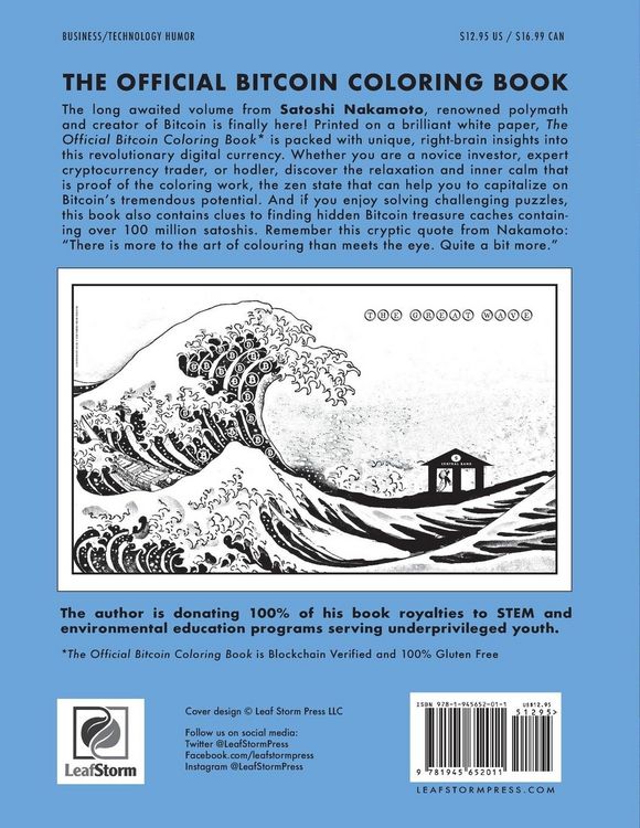 Produktbild: The Official Bitcoin Coloring Book
