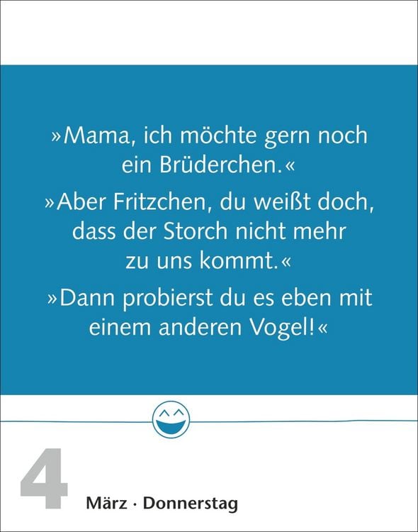 Produktbild: Beste Witze Tagesabrei&szlig;kalender 2027