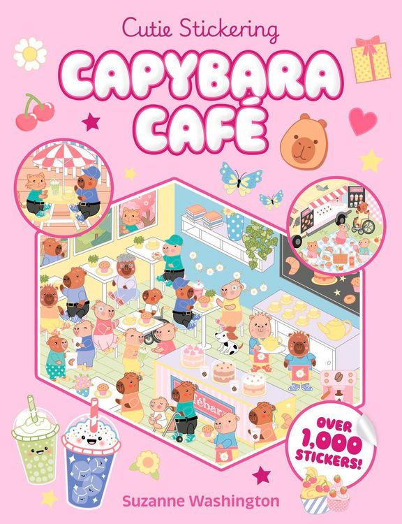 Produktbild: Cutie Stickering #1 Capybara Cafe