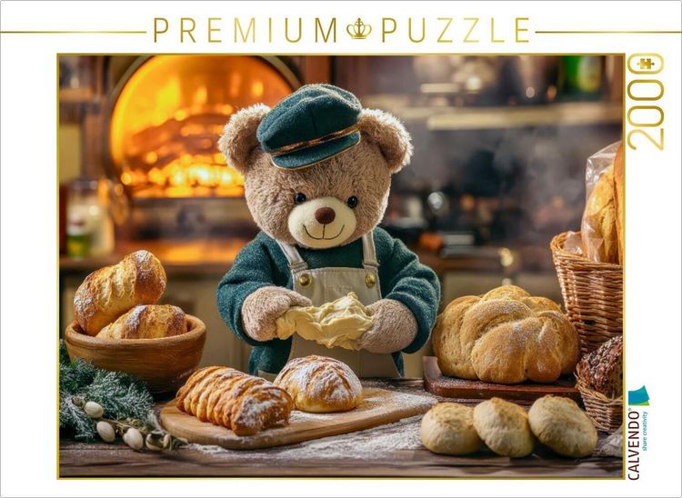 Produktbild: CALVENDO Puzzle In meiner B&auml;ckerei backe ich das Brot | 2000 Teile Lege-Gr&ouml;&szlig;e 90x67cm Foto-Puzzle f&uuml;r gl&uuml;ckliche Stunden