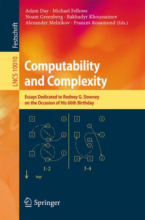 Produktbild: Computability and Complexity