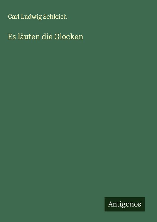 Produktbild: Es l&auml;uten die Glocken