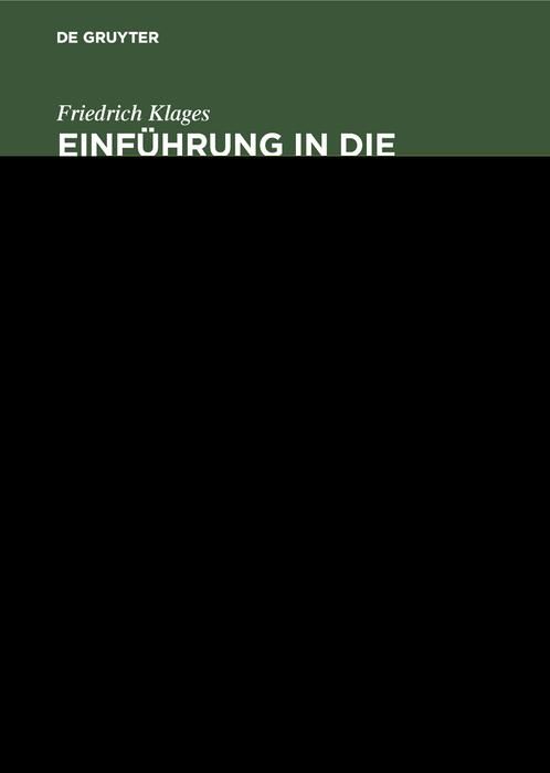 Produktbild: Einf&uuml;hrung in die organische Chemie