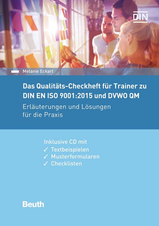 Produktbild: Das Qualit&auml;ts-Checkheft f&uuml;r Trainer zu DIN EN ISO 9001:2015 und DVWO QM
