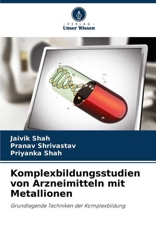 Produktbild: Komplexbildungsstudien von Arzneimitteln mit Metallionen