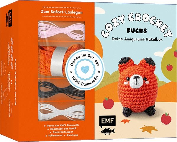 Produktbild: Cozy Crochet &ndash; Deine Amigurumi-H&auml;kelbox: Fuchs