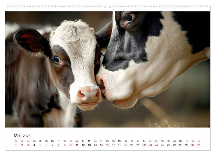 Produktbild: Holsteiner Sch&ouml;nheiten (hochwertiger Premium Wandkalender 2026 DIN A2 quer), Kunstdruck in Hochglanz