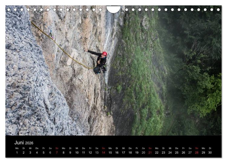 Produktbild: Climbing Solutions - Bergsport weltweit (Wandkalender 2026 DIN A4 quer), CALVENDO Monatskalender