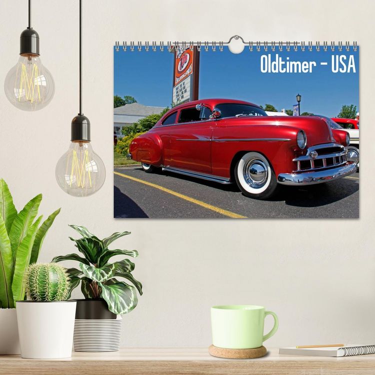 Produktbild: Ami Schlitten 2026 (Wandkalender 2026 DIN A4 quer), CALVENDO Monatskalender