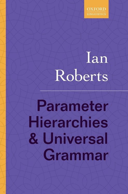 Produktbild: Parameter Hierarchies and Universal Grammar