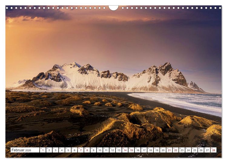 Produktbild: Traumstr&auml;nde, mal tropisch warm, mal nordisch kalt (Wandkalender 2026 DIN A3 quer), CALVENDO Monatskalender