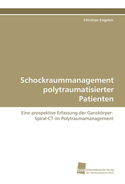 Produktbild: Schockraummanagement polytraumatisierter Patienten