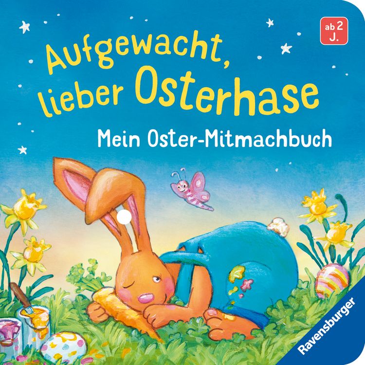 Produktbild: Aufgewacht, lieber Osterhase: Mein Oster-Mitmachbuch