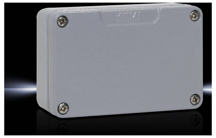 Produktbild: Rittal GA 9102210 9102.210 Universal-Geh&auml;use 98 x 35 x 64 Aluminium Grau (RAL 7001) 1 St.