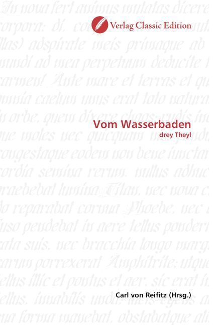 Produktbild: Vom Wasserbaden