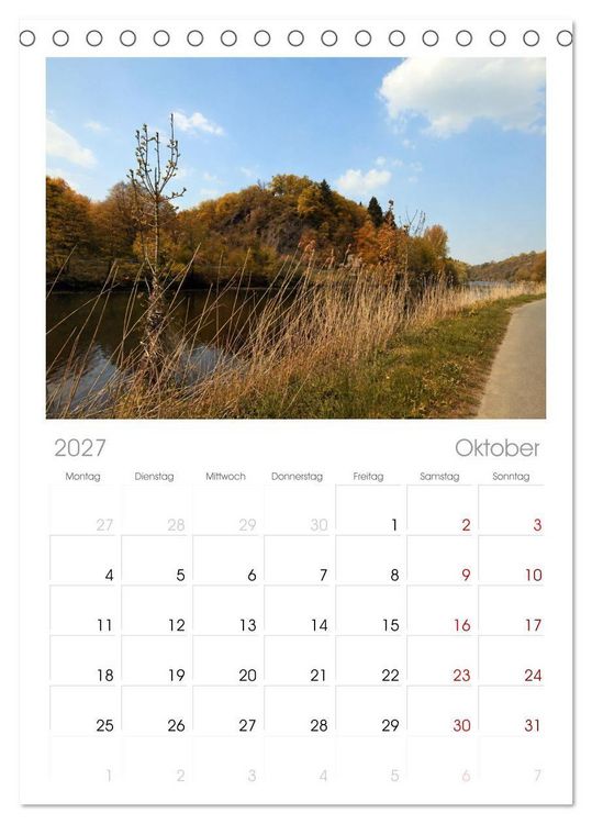 Produktbild: Tischplaner 2027 - Runkel - Idylle an der Lahn (A5 Tischkalender zum Aufstellen) CALVENDO