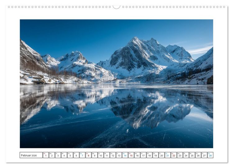 Produktbild: Magie der Jahreszeiten (hochwertiger Premium Wandkalender 2026 DIN A2 quer), Kunstdruck in Hochglanz