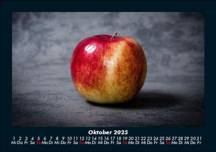 Produktbild: Obstkalender 2025 Fotokalender DIN A5