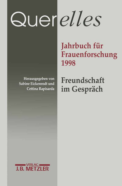 Produktbild: Querelles. Jahrbuch f&uuml;r Frauenforschung 1998