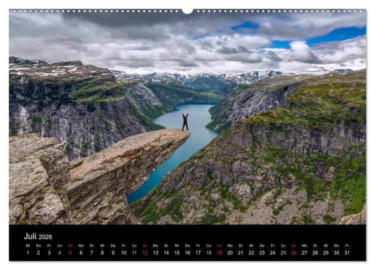 Produktbild: Wild, Wild Places 2026 (Wandkalender 2026 DIN A2 quer), CALVENDO Monatskalender