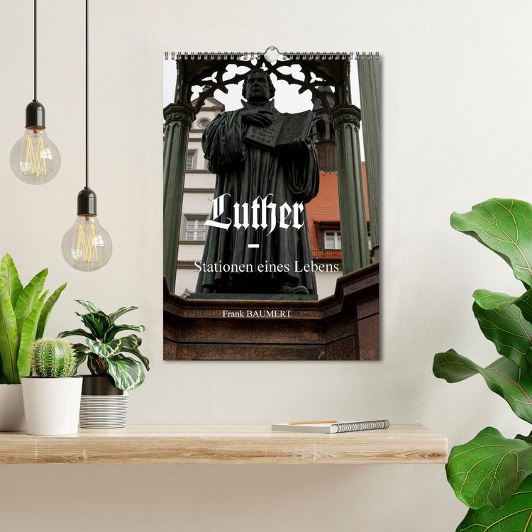 Produktbild: Luther - Stationen eines Lebens (Wandkalender 2026 DIN A3 hoch), CALVENDO Monatskalender