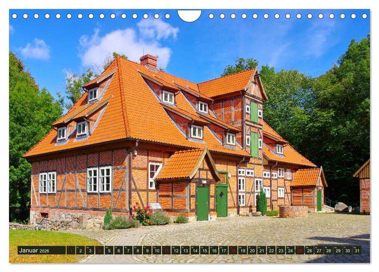 Produktbild: Bad Bodenteich - Kurort in der L&uuml;neburger Heide (Wandkalender 2026 DIN A4 quer), CALVENDO Monatskalender