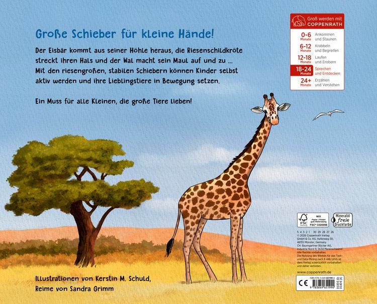 Produktbild: Mein erstes Buch der gro&szlig;en Tiere