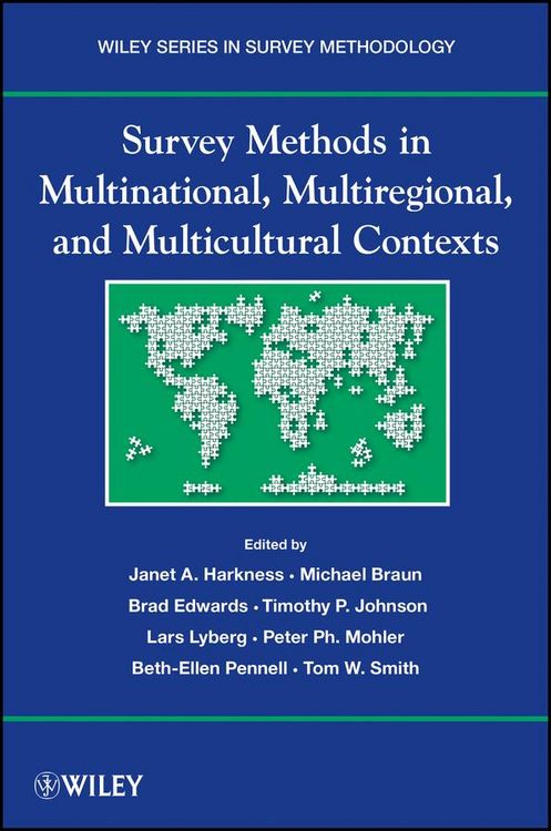 Produktbild: Survey Methods in Multinational, Multiregional, and Multicultural Contexts