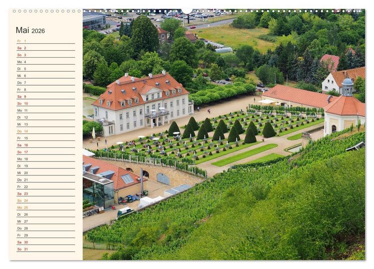 Produktbild: Vom Erzgebirge bis Neuseenland - Impressionen aus Sachsen (hochwertiger Premium Wandkalender 2026 DIN A2 quer), Kunstdruck in Hochglanz