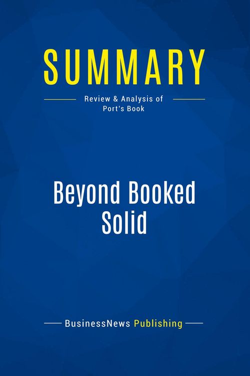 Produktbild: Summary: Beyond Booked Solid